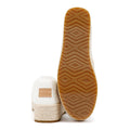 TOMS Valencia Scarpe Espadrillas Bianche Da Donna In Tela