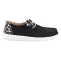 HEYDUDE Wendy Leopard Mocassini Neri/Leopardati Da Donna