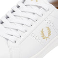 Fred Perry Cupsole Sneakers Bianche In Pelle Da Uomo