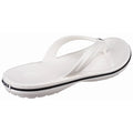 Crocs Crocband Flip Ciabatte Bianche In Gomma Croslite