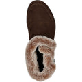 Skechers On-The-Go Joy First Glance Stivali In Pelle Da Donna Color Cioccolato