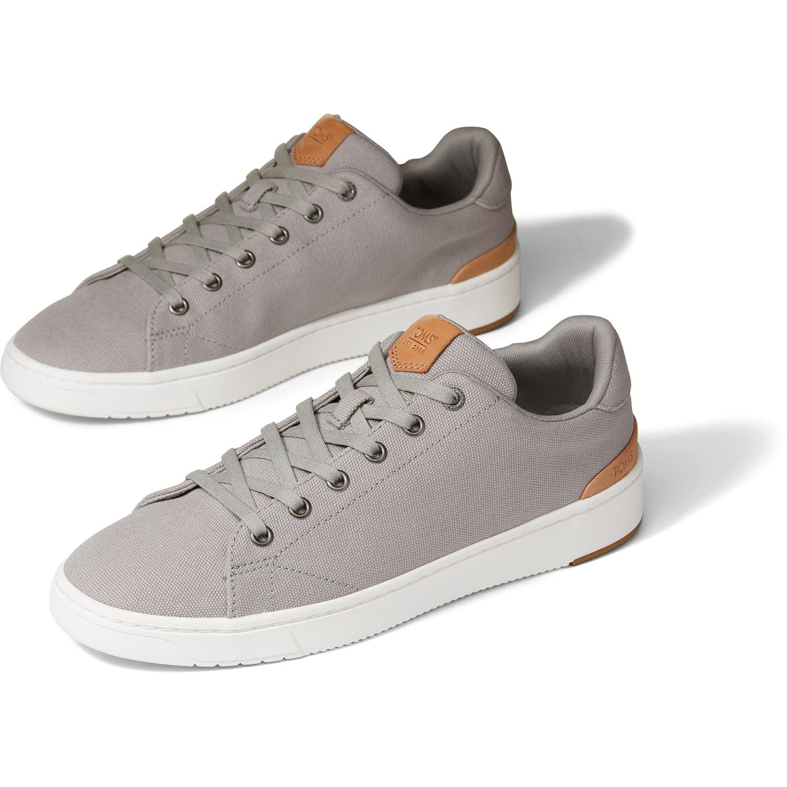 TOMS Travel Lite 2.0 Low Sneakers Grigi Da Uomo In 100% Cotone