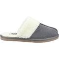 Hush Puppies Arianna Pantofole Grigie Da Donna In Camoscio