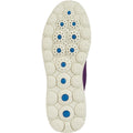 Geox D Spherica A Sneakers Viola In Pelle Da Donna
