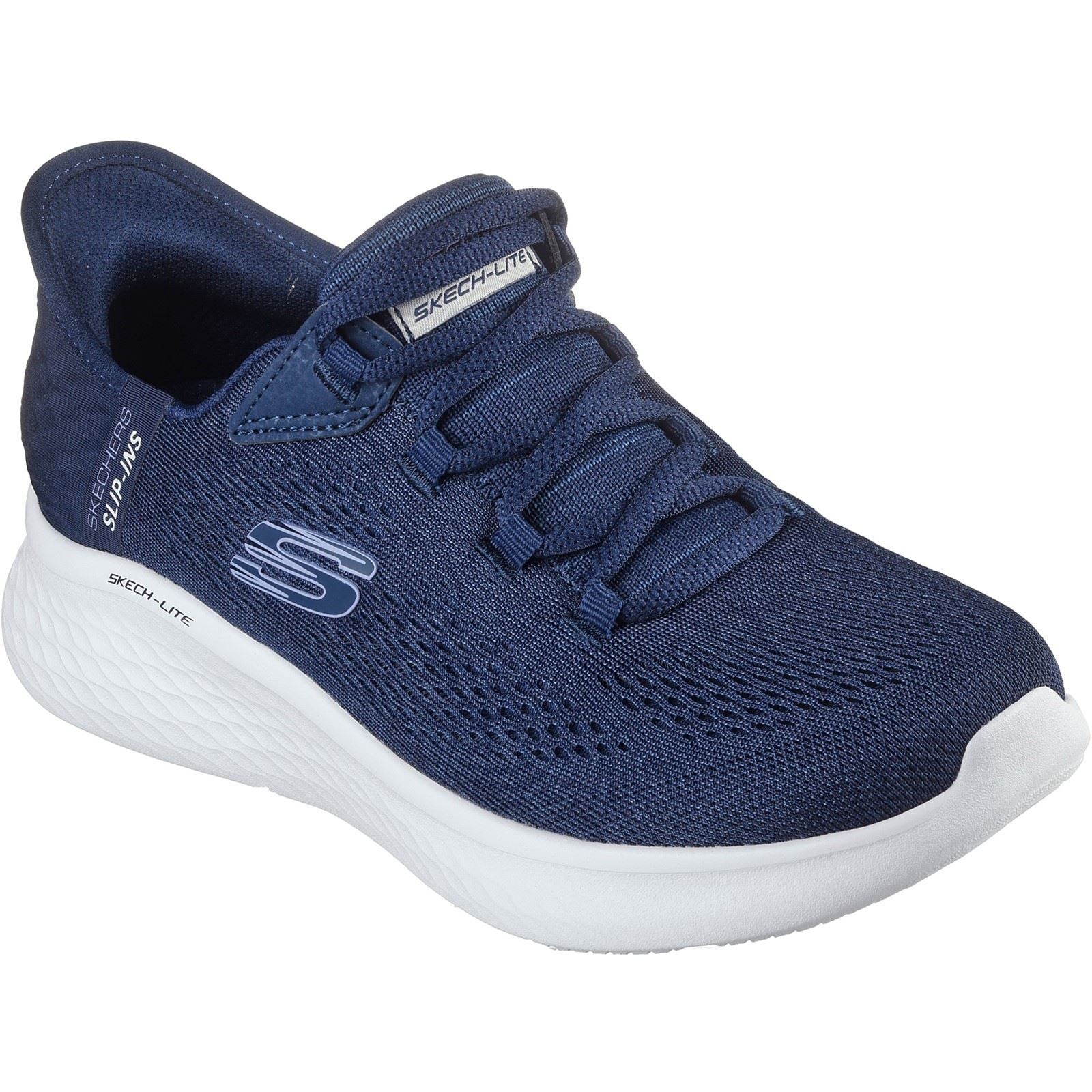 Skechers Skech-Lite Pro Natural Scarpe Da Ginnastica Donna In Tessuto Blu Scuro/Multicolore