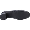 Hush Puppies Alicia Court Shoe Tacchi Neri In Pelle Da Donna