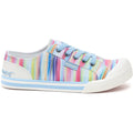 Rocket Dog Jazzin Dens Sneakers Arcobaleno Da Donna In Cotone