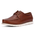 Ben Sherman Soho Scarpe Stringate Marroni In Camoscio Da Uomo
