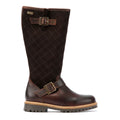Barbour Willow Tall Stivali Da Donna In Pelle Scamosciata Marrone