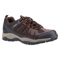 Cotswold Maisemore Low Stivali Da Trekking Marroni In Camoscio Da Uomo