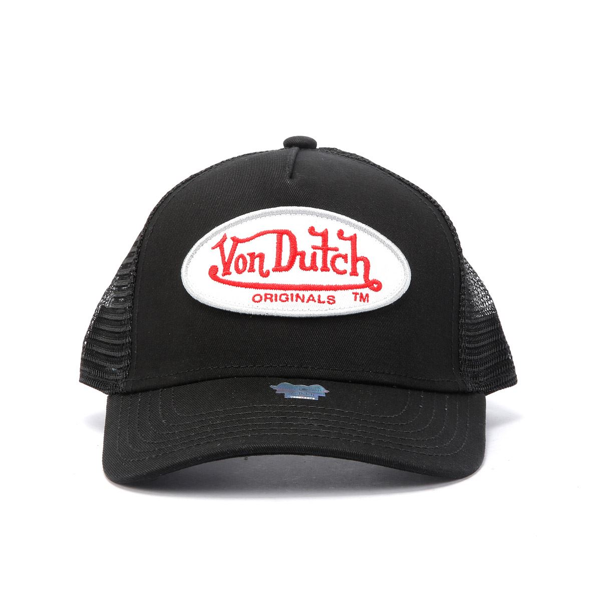 Von Dutch Trucker Cappelli Di Cotone Neri