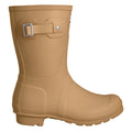 Hunter Original Short Stivali In Gomma Con Tacco Di Cioccolato/Biscotto