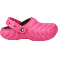 Crocs Classic Lined Overpuff Ciabatte Termoplastiche Da Donna Di Colore Dragon Fruit.