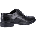 Hush Puppies Santiago Scarpe Stringate In Pelle Da Uomo Nere