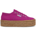 Superga 2790 Rope Sneakers Da Donna Viola Viola Al 100% In Cotone