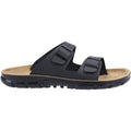 Birkenstock Bilbao Sandali Neri In Pelle Da Uomo