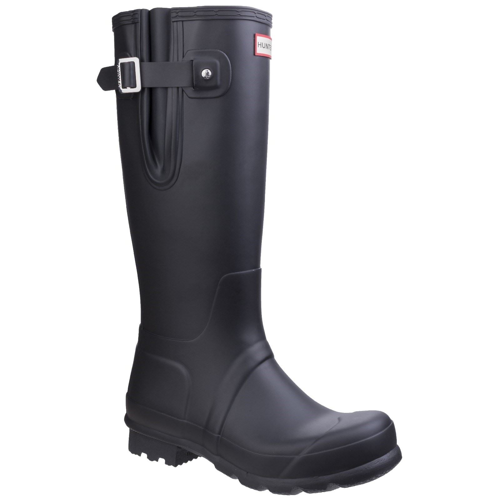 Hunter Original Side Adjustable Stivali Di Gomma Neri Da Uomo.