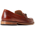 Base London Madison Mocassini Da Uomo In Pelle Marrone