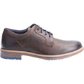 Hush Puppies Julian Scarpe Stringate Da Uomo In Pelle Marrone.