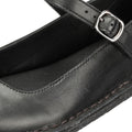 Clarks Originals Desert Jane Scarpe Nere Da Donna In Pelle