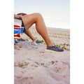 HEYDUDE Wally Coastline Scarpe Da Barca In Tessuto Blu Scuro Da Uomo