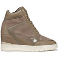 Geox D Maurica Sneakers Da Donna Color Taupe Scuro