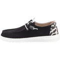 HEYDUDE Wendy Leopard Mocassini Neri/Leopardati Da Donna