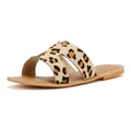 Tower London Cut Out Ciabatte Da Donna In Pelle Beige