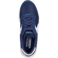 Skechers Skech-Air Court Air Wave Sneakers Da Donna In Pelle Navy/Multi