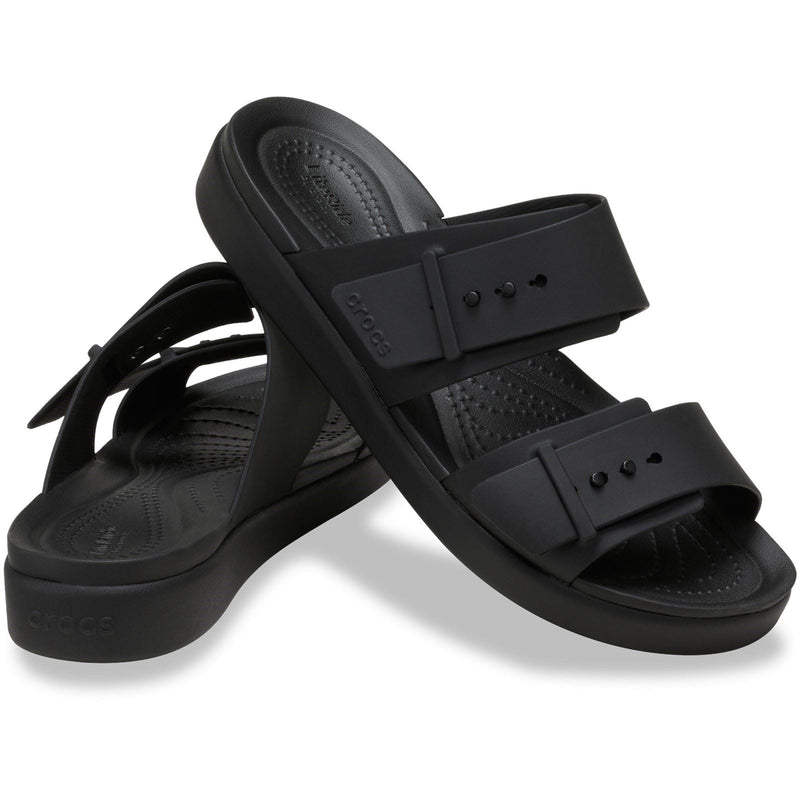 Crocs Brooklyn Buckle Sandali Neri Da Donna