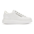 Karl Lagerfeld Kapri NFT Kounter Scarpe Da Ginnastica Bianche In Pelle Da Donna
