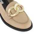 Dune Goddess Mocassini Da Donna In Pelle Color Cammello