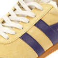 Gola Elan Sneakers Gialle Da Donna In Camoscio