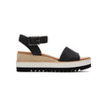TOMS Diana Zeppe Nere Da Donna In Pelle