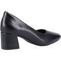Hush Puppies Alicia Court Shoe Tacchi Neri In Pelle Da Donna