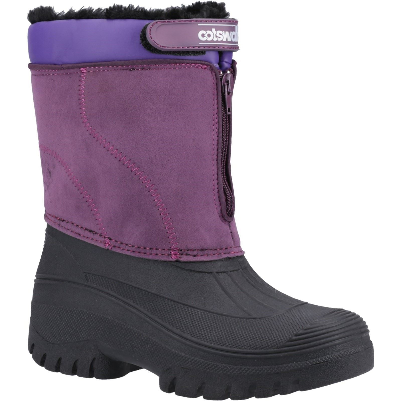 Cotswold Venture Stivali Di Gomma Viola Sintetici