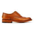 Ben Sherman Sugarman Brogue Scarpe Stringate Da Uomo In Pelle Marrone.