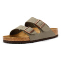 Birkenstock Arizona Birko Flor Nubuck Pietra Sandali