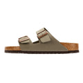 Birkenstock Arizona Birko Flor Nubuck Pietra Sandali