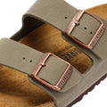 Birkenstock Arizona Birko Flor Nubuck Pietra Sandali