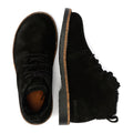 Birkenstock Uppsala Mid Shearling Stivali Da Donna In Pelle Scamosciata Neri