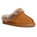 Hush Puppies Amara Pantofole Da Donna In Camoscio Color Tan
