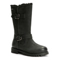 Hush Puppies Winnie Stivali Da Donna In Pelle Nera