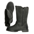 Hush Puppies Winnie Stivali Da Donna In Pelle Nera