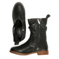 Hush Puppies Emilia Stivali Da Donna In Pelle Nera