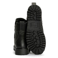 Hush Puppies Wakely Stivali Da Donna In Pelle Nera