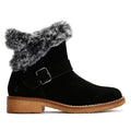 Hush Puppies Hannah Stivali Da Donna In Pelle Scamosciata Neri