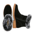 Hush Puppies Hannah Stivali Da Donna In Pelle Scamosciata Neri