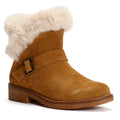 Hush Puppies Hannah Stivali Marroni In Camoscio Da Donna