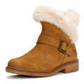 Hush Puppies Hannah Stivali Marroni In Camoscio Da Donna